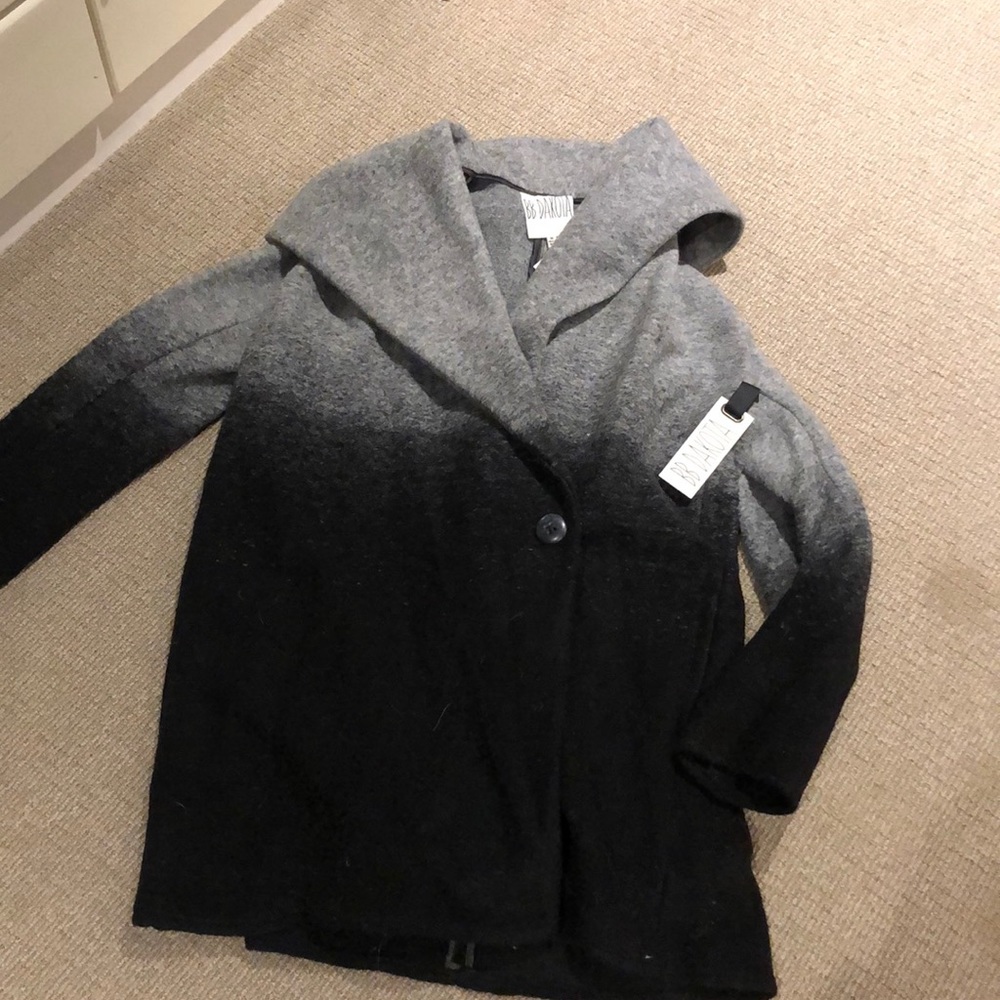 B B Dakota wool coat